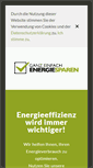 Mobile Screenshot of ganz-einfach-energiesparen.de